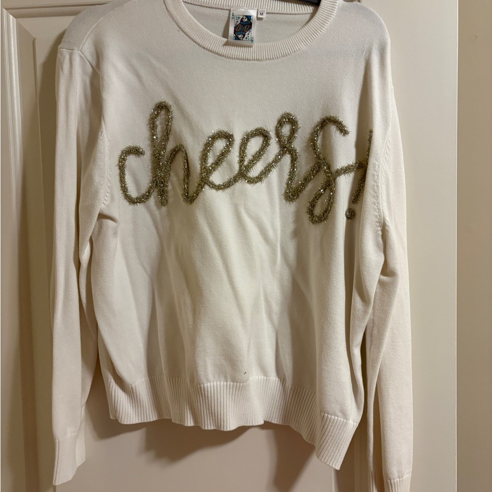 Queen of Sparkles Cheers Sweater